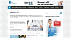 Desktop Screenshot of haarausfallhilfe.com